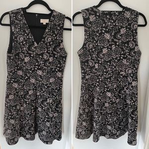 Loft fit and flare dress.
